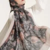 Flower Breeze Soft Shawl Stone