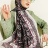 Floral Motif Soft Shawl Stone
