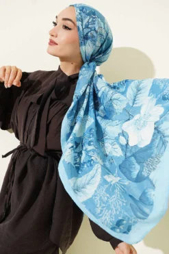 Floral Bamboo Crash Assorted Series 1 Blue