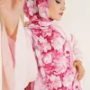 Floral Bamboo Crinkle Assorted Series 1 Pink – Image 7