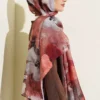 Floral Digital Print Scarf – Bild 3