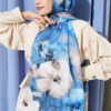 Floral Digital Print Scarf - Afbeelding 2