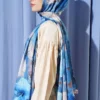 Floral Digital Print Scarf - Afbeelding 3