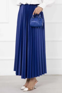 Alternative view of Thin Pleated Long Modest Skirt
