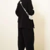 Sandy Two-Piece Set with Trousers Black – Bild 3