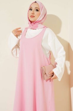 Alternatieve weergave van Two-Piece Dress Set Pink
