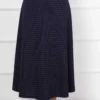 Striped Mevlana Modest Skirt Navy Blue - Afbeelding 2