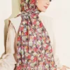 Wildflower Series Bamboo Crinkle Scarf – Bild 2