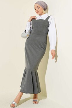 Thick Strap Patterned Dress