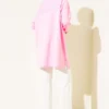 Heart Detail Basic Tunic Pink - Afbeelding 3