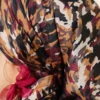 Camouflage Pattern Soft Scarf Black – Bild 4
