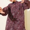 Mixed Pattern Tie Waist Shirt Assortment 15
