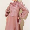 Layered Corset-Look Dress - Imagen 2