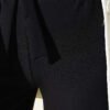 Self-Belted Dabble Pants Black - immagine 4