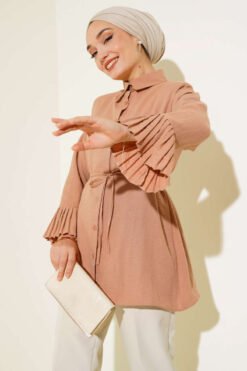 Pleated Cuff Shirt