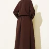 Embellished Skirt Set Brown - immagine 3