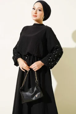 Alternative view of Embellished Skirt Set Black