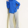 Elastic Cuff Crinkle Shirt – Bild 2