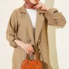 Buttoned Modal Two-Piece Set Beige - Afbeelding 2