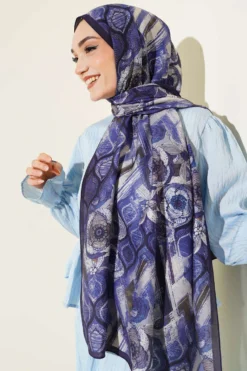 Alternative view of Lalezar Pattern Modal Shawl