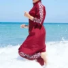 Leopard Trim Modest Swimwear – Image 2