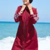 Leopard Trim Modest Swimwear – Image 5