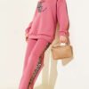 Leopard Striped Two-Piece Scuba Set