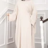 Leyli Modest Abaya Set Cream - immagine 3