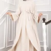 Leyli Modest Abaya Set Cream - immagine 5