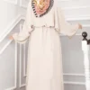 Leyli Modest Abaya Set Cream - immagine 6