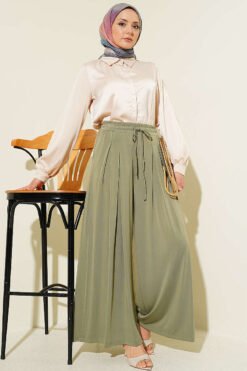 Alternative view of Loyşa Elastic Waist Loose Pants