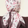 Lumea Patterned Soft Scarf Brown - immagine 3