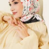 Lumea Patterned Soft Scarf Black
