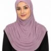 Wholesale XL Hijab — extra-long pleated jersey hijab with extended coverage