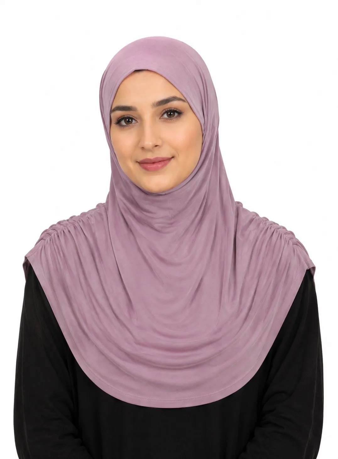 Wholesale XL Hijab — extra-long pleated jersey hijab with extended coverage