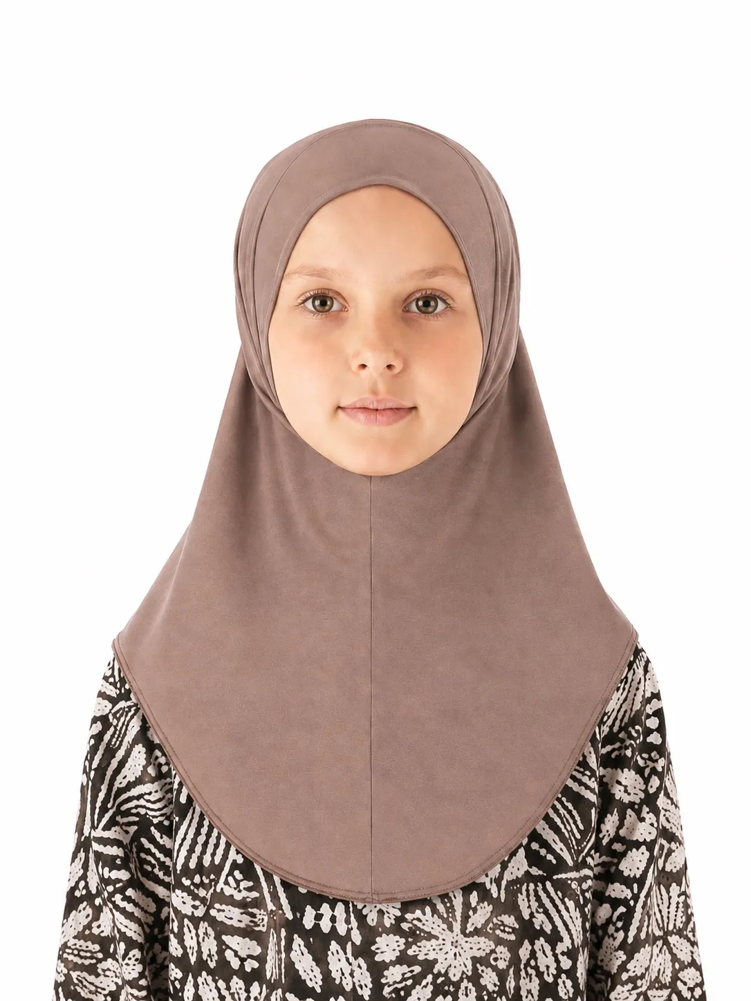 Wholesale Kids Hijab — child-size instant jersey hijab pull-on style