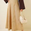 Zippered Waist Skirt