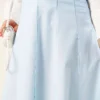 Zippered Waist Skirt Blue - Afbeelding 3