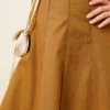 Zippered Waist Skirt Tan - immagine 4