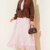 Hooded Low Shoulder Lounge Set Pink - immagine 5