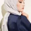 Madinah Silk Scarf Beige - immagine 2