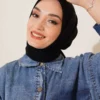 Medina Silk Scarf Black - immagine 2