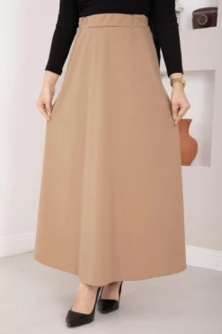 Alternative view of Mevlana Modest Skirt Camel