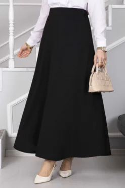 Alternative view of Mevlana Modest Skirt Black