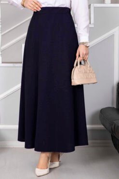 Alternative view of Mevlana Modest Skirt Navy Blue