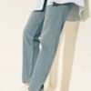 Mini Stone-Embellished Denim Pants - immagine 2