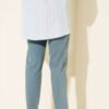 Mini Stone-Embellished Denim Pants - immagine 3