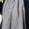MK Pattern Liva Modal Scarf Grey – Bild 4
