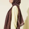 MK Pattern Liva Modal Scarf - Image 3