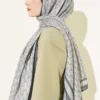 MK Pattern Liva Modal Scarf Emerald - Imagen 3